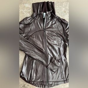 Lululemon hooded define jacket SHINE foil 8